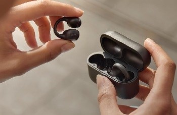 Philips TAQ2000BK Bezdrátová otevřená sluchátka až 7 hodin